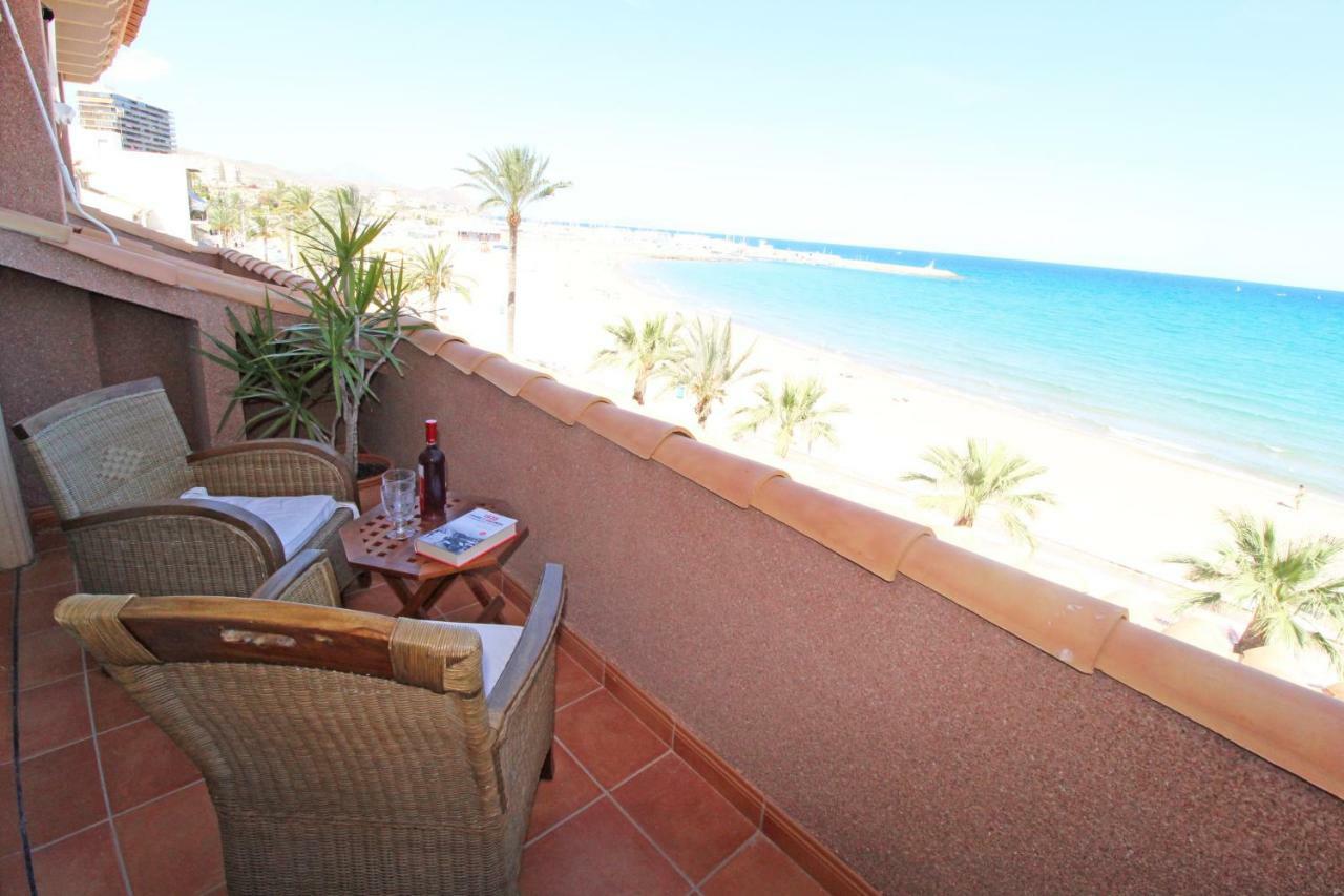 Appartement Atico Duplex De Lujo Frente Al Mar. 1A Linea Playa à El Campello Extérieur photo